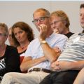 Temadag med Morten Spiegelhauer og APROPOS kommunikation, samt en flok begejstreret deltagere, juni 2014 i København.<br>Copyright: APROPOS kommunikation