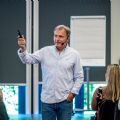 Temadag med Peter Qvortrup Geisling og en flok begejstreret deltagere, juni 2018.<br>Copyright: APROPOS kommunikation