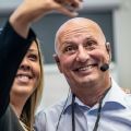 Temadag med Henning Dons og Carolina og en flok begejstreret deltagere, juni 2018.<br>Copyright: APROPOS kommunikation