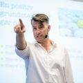 Temadag med Mikael Kamber og en flok begejstreret deltagere, juni 2018.<br>Copyright: APROPOS kommunikation