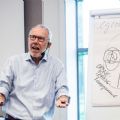 Temadag med Nils Villemoes og en flok begejstreret deltagere, juni 2018.<br>Copyright: APROPOS kommunikation